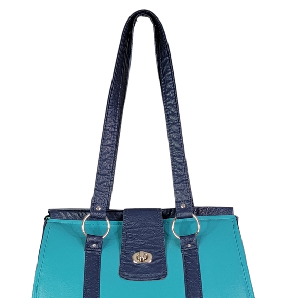 Handmade Repurposed Material Fashion Bag Purse Matching Wallet & Coin Purse - Picture 5 of 16